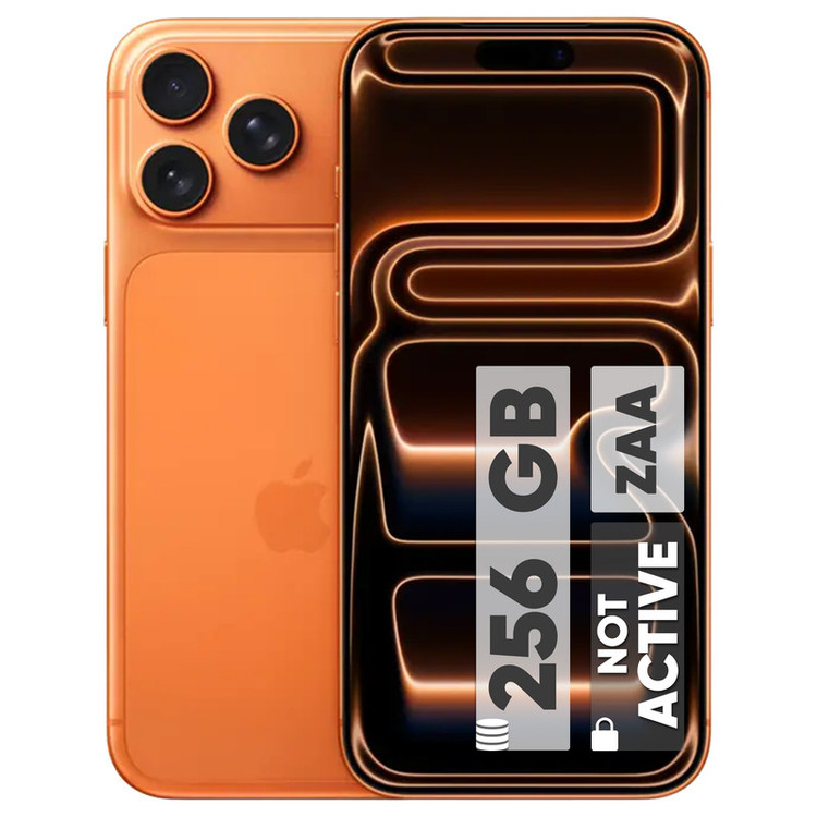 گوشی موبایل اپل مدل iPhone 17 Pro MaxXAA تک سیم کارت + eSim ظرفیت 256 گیگابایت و رم 12 گیگابایت - نات اکتیو سفارش استرالیا