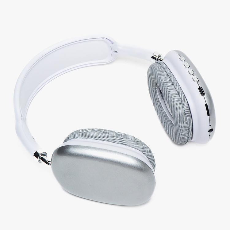 هدفون بلوتوثی مدل HEADPHONE WIRELESS STEREO P9 V5.3 بدون نویز کنسلینگ، درگاه شارژ USB Type-C، با قابلیت اتصال به 2 دستگاه همزمان، دارای باتری قابل شارژ، اتصال دوگانه (بیسیم و )، دارای نشانگر LED، دارای شیار کارت حافظه